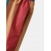Men Colorful Striped Holiday Loose Drawstring Shorts With Pocket Men Colorful Striped Holiday Loose Drawstring Shorts With Pocket