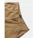 Men Solid Utility Pocket Zipper Ankle Length Casual Cargo Pants Men Solid Utility Pocket Zipper Ankle Length Casual Cargo Pants