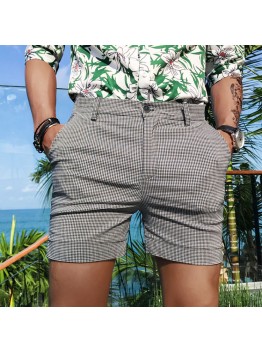 Casual shorts, 3/4 ultra short suit pants HF2415-04-02