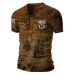 Casual stand collar short sleeve men's T-shirt HF0706-04-02 Casual stand collar short sleeve men's T-shirt HF0706-04-02
