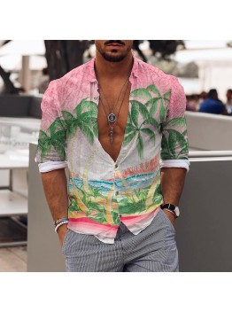 Coconut tree simple art shirt HF1904-04-02