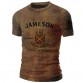 Men's 3D printed T-shirt short sleeve new trend