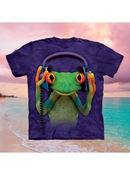 Funny frog exquisite simple T-shirt HF1918-01-02