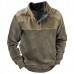 Vintage Long Sleeve Henley Collar T-Shirt HF2904-02-02 Vintage Long Sleeve Henley Collar T-Shirt HF2904-02-02