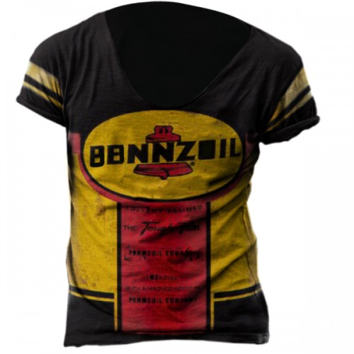 Printed round neck casual top T-shirt HF0904-03-02 Printed round neck casual top T-shirt HF0904-03-02