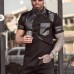Loose crew neck work top HF1008-03-04 Loose crew neck work top HF1008-03-04