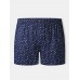 Mens 100 Cotton Polka Dot Print Thin Breathable Button Fly Home Elastic Waist Boxers Mens 100 Cotton Polka Dot Print Thin Breathable Button Fly Home Elastic Waist Boxers