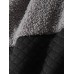 Men Teddy Patchwork Zipper Contrast Color Side Pocket Jackets Men Teddy Patchwork Zipper Contrast Color Side Pocket Jackets