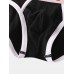 Mens Contrast Colors Underwear U Convex Pouch Breathable Briefs Mens Contrast Colors Underwear U Convex Pouch Breathable Briefs