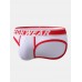 Mens Contrast Colors Underwear U Convex Pouch Breathable Briefs Mens Contrast Colors Underwear U Convex Pouch Breathable Briefs