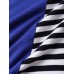 Mens Stripe Patchwork Flap Pocket Casual Short Sleeve T Shirts Mens Stripe Patchwork Flap Pocket Casual Short Sleeve T Shirts