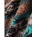 Men Ethnic Striped Fleece Patch Side Pockets Zipper Collar Jackets Men Ethnic Striped Fleece Patch Side Pockets Zipper Collar Jackets