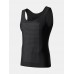 Mens Abdomen Control Breathable Quick Drying Thin High Elasticity Skinny Tank Top Shapewear Mens Abdomen Control Breathable Quick Drying Thin High Elasticity Skinny Tank Top Shapewear