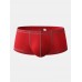Mens Solid Color Underwear U Convex Ppouch Breathable Boxers Mens Solid Color Underwear U Convex Ppouch Breathable Boxers