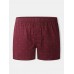 Mens 100 Cotton Polka Dot Print Thin Breathable Button Fly Home Elastic Waist Boxers Mens 100 Cotton Polka Dot Print Thin Breathable Button Fly Home Elastic Waist Boxers