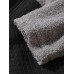Men Teddy Patchwork Zipper Contrast Color Side Pocket Jackets Men Teddy Patchwork Zipper Contrast Color Side Pocket Jackets
