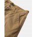 Men Solid Utility Pocket Zipper Ankle Length Casual Cargo Pants Men Solid Utility Pocket Zipper Ankle Length Casual Cargo Pants