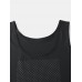 Mens Abdomen Control Breathable Quick Drying Thin High Elasticity Skinny Tank Top Shapewear Mens Abdomen Control Breathable Quick Drying Thin High Elasticity Skinny Tank Top Shapewear