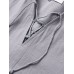 Mens Solid Color Bandage V Neck Cotton Long Sleeve T Shirts Mens Solid Color Bandage V Neck Cotton Long Sleeve T Shirts
