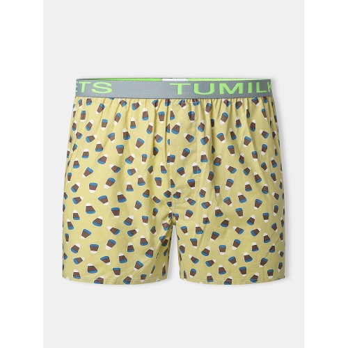 Mens 100 Cotton Allover Pringing Breathable Loose Home Lightweight Boxers Mens 100 Cotton Allover Pringing Breathable Loose Home Lightweight Boxers