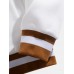 Men Color Block Button up Pockets Striped Hem Baseball Jackets Men Color Block Button up Pockets Striped Hem Baseball Jackets
