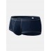 Mens Solid Color Underwear U Convex Ppouch Breathable Boxers Mens Solid Color Underwear U Convex Ppouch Breathable Boxers