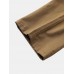Men Solid Utility Pocket Zipper Ankle Length Casual Cargo Pants Men Solid Utility Pocket Zipper Ankle Length Casual Cargo Pants